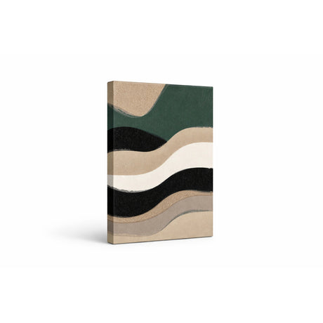 Cuadro decorativo Moderno Dunas de Grafito 110x80cm de Bastidor - CUADROS | Bylmo
