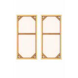 Cuadro decorativo en 2 Piezas Moderno Ondas de Cuarzo 34x72cm cada Uno - CUADROS | Bylmo