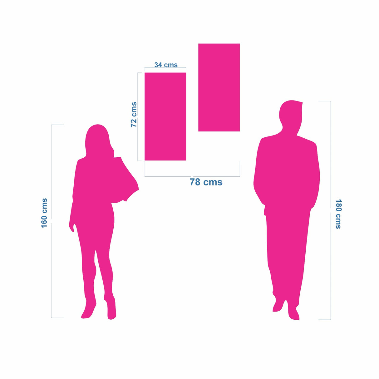 Cuadro decorativo en 2 Piezas Moderno Ondas de Cuarzo 34x72cm cada Uno - CUADROS | Bylmo