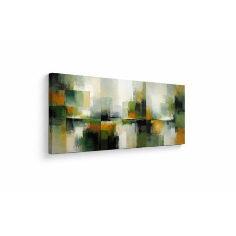 Cuadro decorativo Moderno Ecos Fragmentados 55x118cm de Bastidor - CUADROS | Bylmo