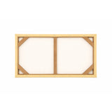 Cuadro decorativo Moderno Ecos Fragmentados 55x118cm de Bastidor - CUADROS | Bylmo