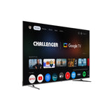 Televisor Challenger Google TV Negro 223.2x127.4cm Smart MiniLED de 100" Pulgadas 4K con Wifi y Bluetooth Integrado - TELEVISORES | Bylmo