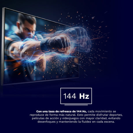 Televisor Challenger Google TV Negro 223.2x127.4cm Smart MiniLED de 100" Pulgadas 4K con Wifi y Bluetooth Integrado - TELEVISORES | Bylmo