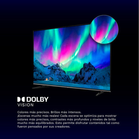 Televisor Challenger Google TV Negro 223.2x127.4cm Smart MiniLED de 100" Pulgadas 4K con Wifi y Bluetooth Integrado - TELEVISORES | Bylmo