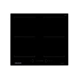 Estufa de Inducción para Empotrar Challenger Negro 59x52cm 220 Voltios con Cuatro Zonas de Cocción y Sistema Puente - ESTUFAS DE EMPORTRAR Y CUBIERTAS | Bylmo
