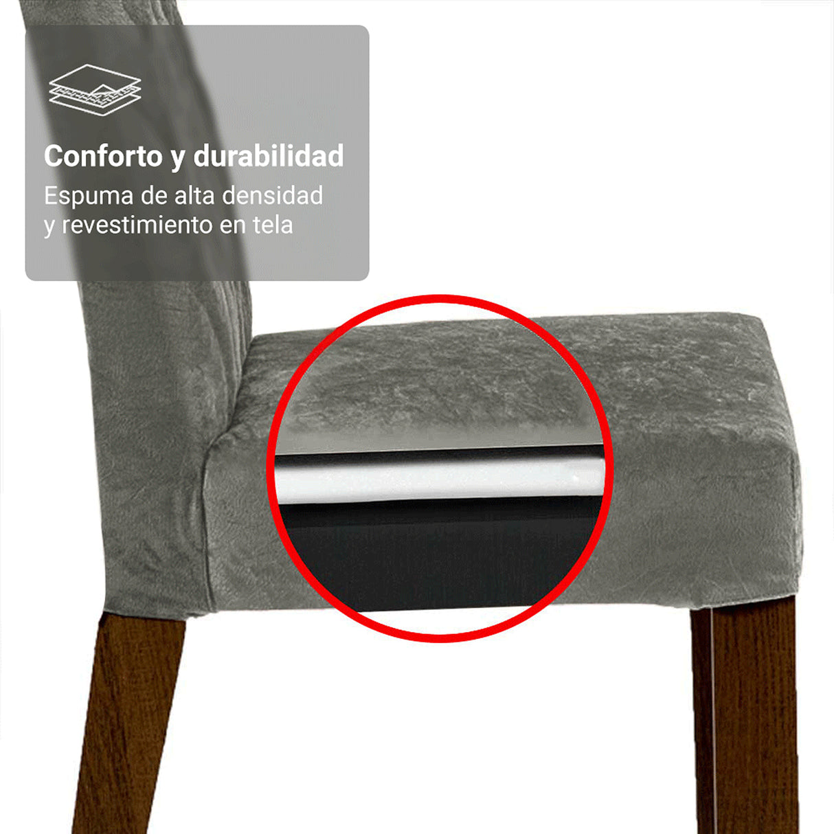 Juego de comedor Ruby Negro y Marrón 180x78cm Rectangular de Cuatro Puestos con Cuatro Sillas - COMEDORES | Bylmo