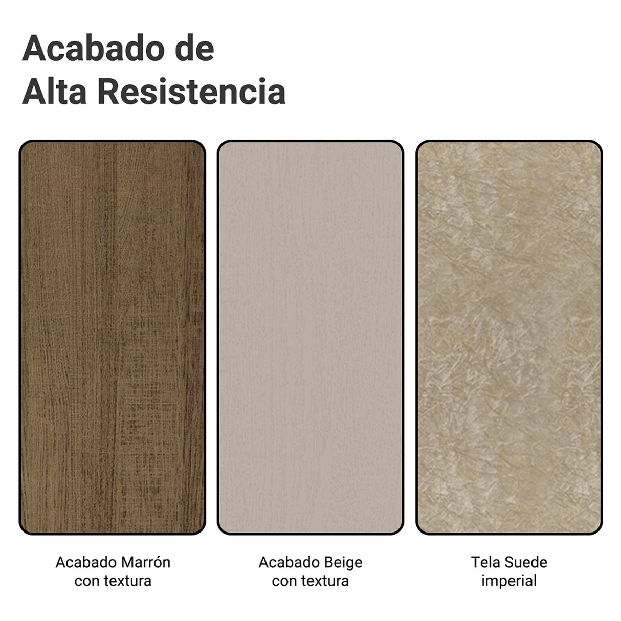Juego de comedor Soho Marrón y Crema 160x78cm Rectangular de Seis Puestos con Seis Sillas - COMEDORES | Bylmo