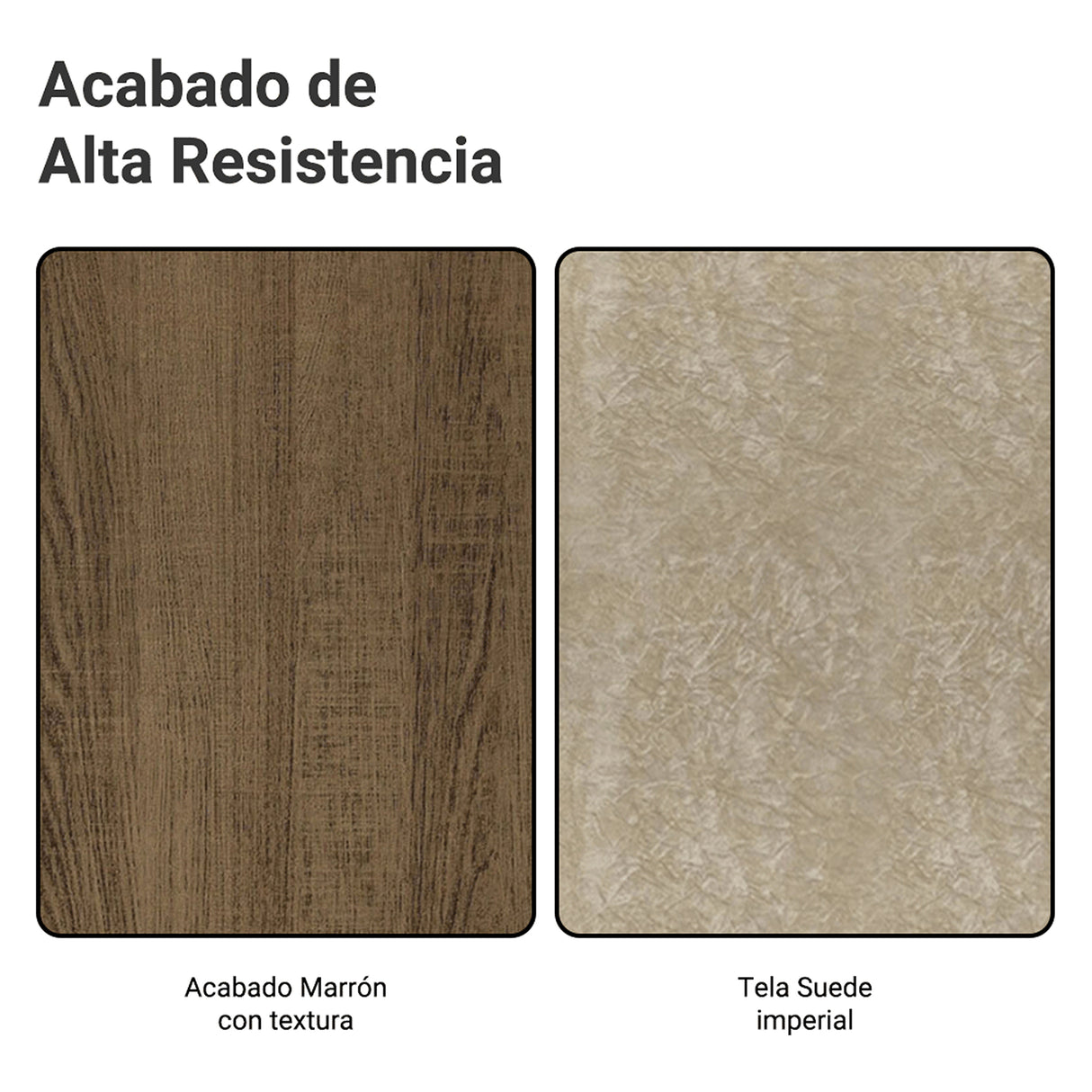 Juego de comedor Sintra Marrón y Beige 160x78cm Rectangular de Seis Puestos con Seis Sillas - COMEDORES | Bylmo