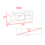 Mesa para TV Bengala Fresno 56x143cm Para TV Hasta 50 Pulgadas con Un Cajón - MUEBLES DE TV | Bylmo