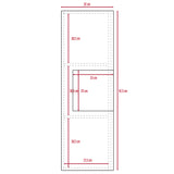 Gabinete de Baño Vanguard Cartagena 32x97.5cm Rectangular con Dos Entrepaños - GABINETES DE BANHO | Bylmo