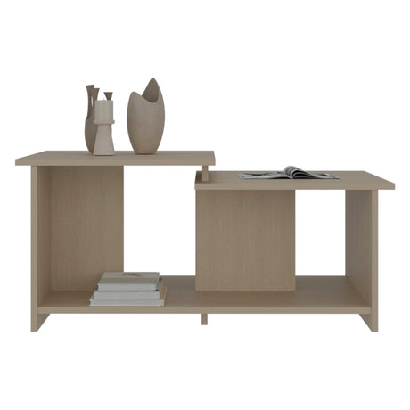 Mesa de Centro Wema Cartagena 89.3x41.6cm Rectangular y con Compartimientos - MESAS DE CENTRO | Bylmo