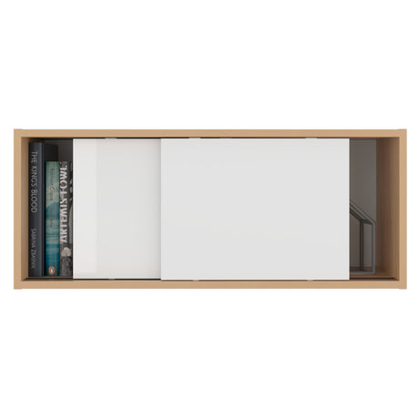 Gabinete de Baño Note Fresno 81x33cm Rectangular sin Entrepaños - GABINETES DE BANHO | Bylmo