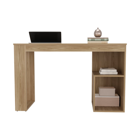 Escritorio Astana Fresno 120 cm con Entrepaños - ESCRITORIOS | Bylmo