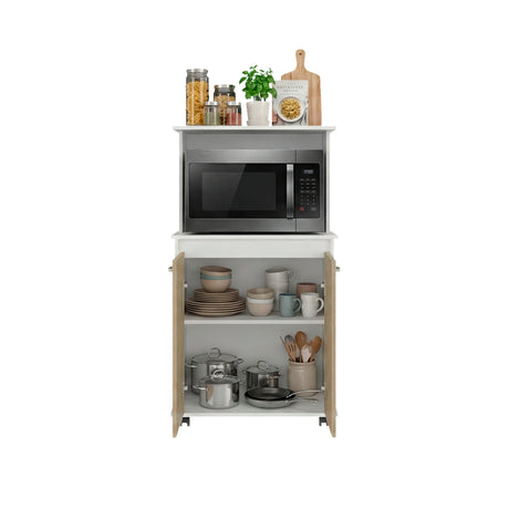 Mueble Auxiliar de Cocina Kitchen Cartagena 63x113.5cm con un Entrepaño y con Dos Comportamientos - BARRAS Y MUEBLES AUXILIARES | Bylmo