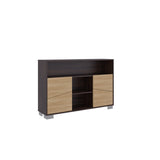 Arrimo Fraktal Fresno 120.3x82cm sin Cajones y con Siete Compartimientos - BIFES Y ARRIMOS | Bylmo