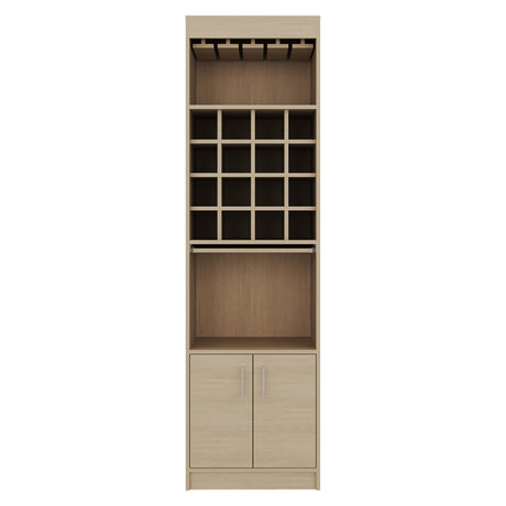 Bar Kava Cartagena 51x180cm con Un Cajón y con Dieciséis Portabotellas - BARES | Bylmo