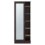 Closet Woman Fresno 70x180.7cm sin Cajones con 9 Entrepaños con Espejo - CLOSETS | Bylmo