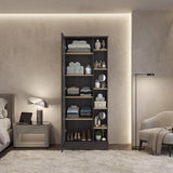 Closet Woman Fresno 70x180.7cm sin Cajones con 9 Entrepaños con Espejo - CLOSETS | Bylmo