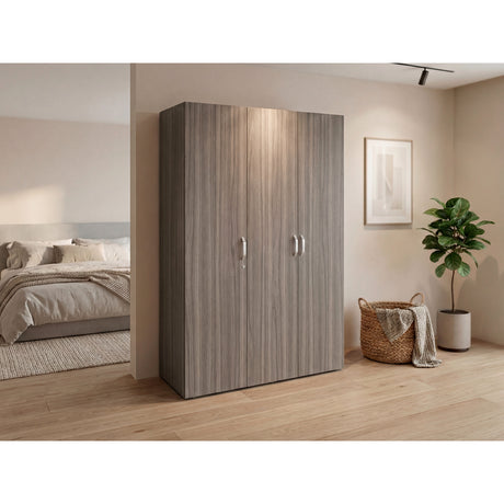 Closet Roko Avellana y Blanco 120x181.9cm con 1 Cajones con 4 Entrepaños - CLOSETS | Bylmo