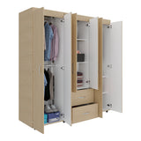 Closet Bariloche Cartagena 170x180cm con 2 Cajones con 4 Entrepaños - CLOSETS | Bylmo