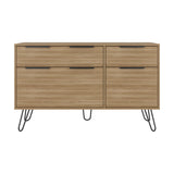Cómoda Concept Fresno 120x74cm De Dos Hileras con Dos Cajones - CAJONERAS Y COMODAS | Bylmo