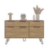 Cómoda Concept Fresno 120x74cm De Dos Hileras con Dos Cajones - CAJONERAS Y COMODAS | Bylmo