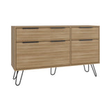 Cómoda Concept Fresno 120x74cm De Dos Hileras con Dos Cajones - CAJONERAS Y COMODAS | Bylmo