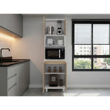 Módulo Microondas Fendi Cartagena 60x205cm sin Cajones y con Cuatro Puertas - ALACENAS Y MUEBLES MICROONDAS | Bylmo