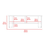 Mesa para TV Navia Avellana 120.3x42.1cm para TV Hasta 50 pulgadas - MUEBLES DE TV | Bylmo