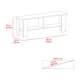 Mesa para TV Navia Avellana 120.3x42.1cm para TV Hasta 50 pulgadas - MUEBLES DE TV | Bylmo
