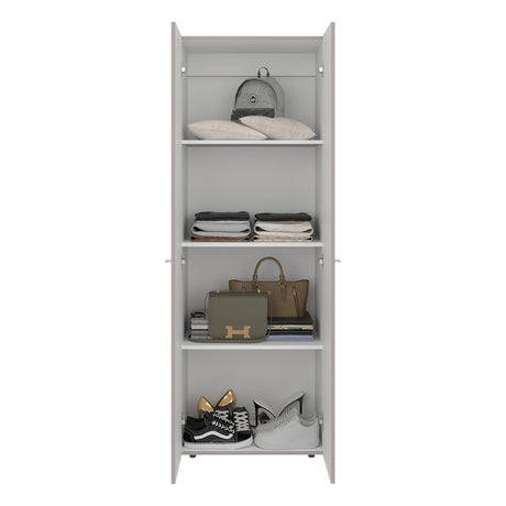 Closet Tuhogar Positano 60x170cm con Cuatro Compartimientos y con Dos Puertas - CLOSETS | Bylmo