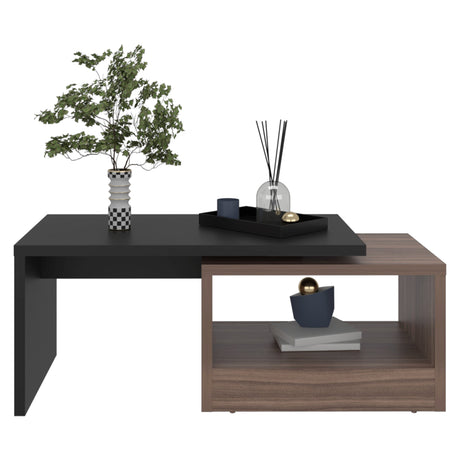 Mesa Centro Kaia Wengue y Avellana - Bylmo