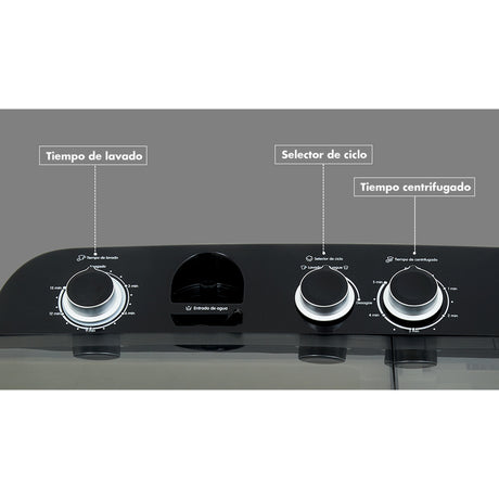 Lavadora Haceb Blanco 42x93.4cm Para 7 Kilos con 5 Funciones Preconfiguradas - LAVADORAS Y SECADORAS | Bylmo