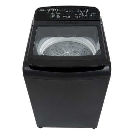 Lavadora Haceb Negra 67x115cm Para 19 Kilos con 6 Funciones Preconfiguradas - LAVADORAS Y SECADORAS | Bylmo