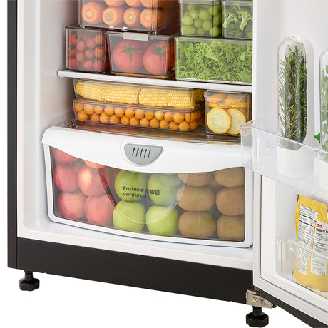 Nevera Inverter No Frost Haceb Negro Esmeralda 65x179.5cm De 311 Litros con Dispensador de Agua - NEVERAS | Bylmo