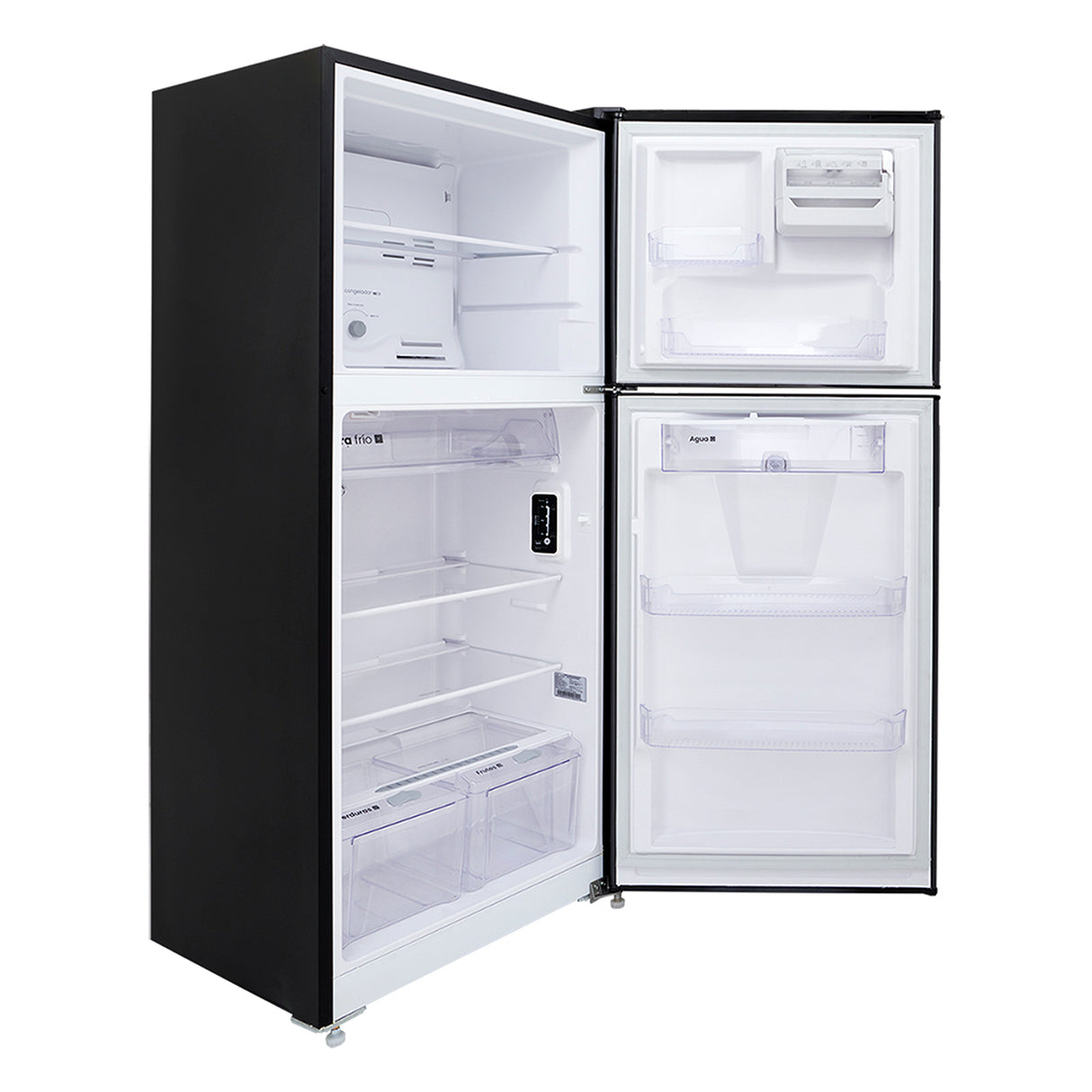 Nevera No Frost Haceb Gris Plomo 74x175.5cm De 404 Litros con Dispensador de Agua - NEVERAS | Bylmo