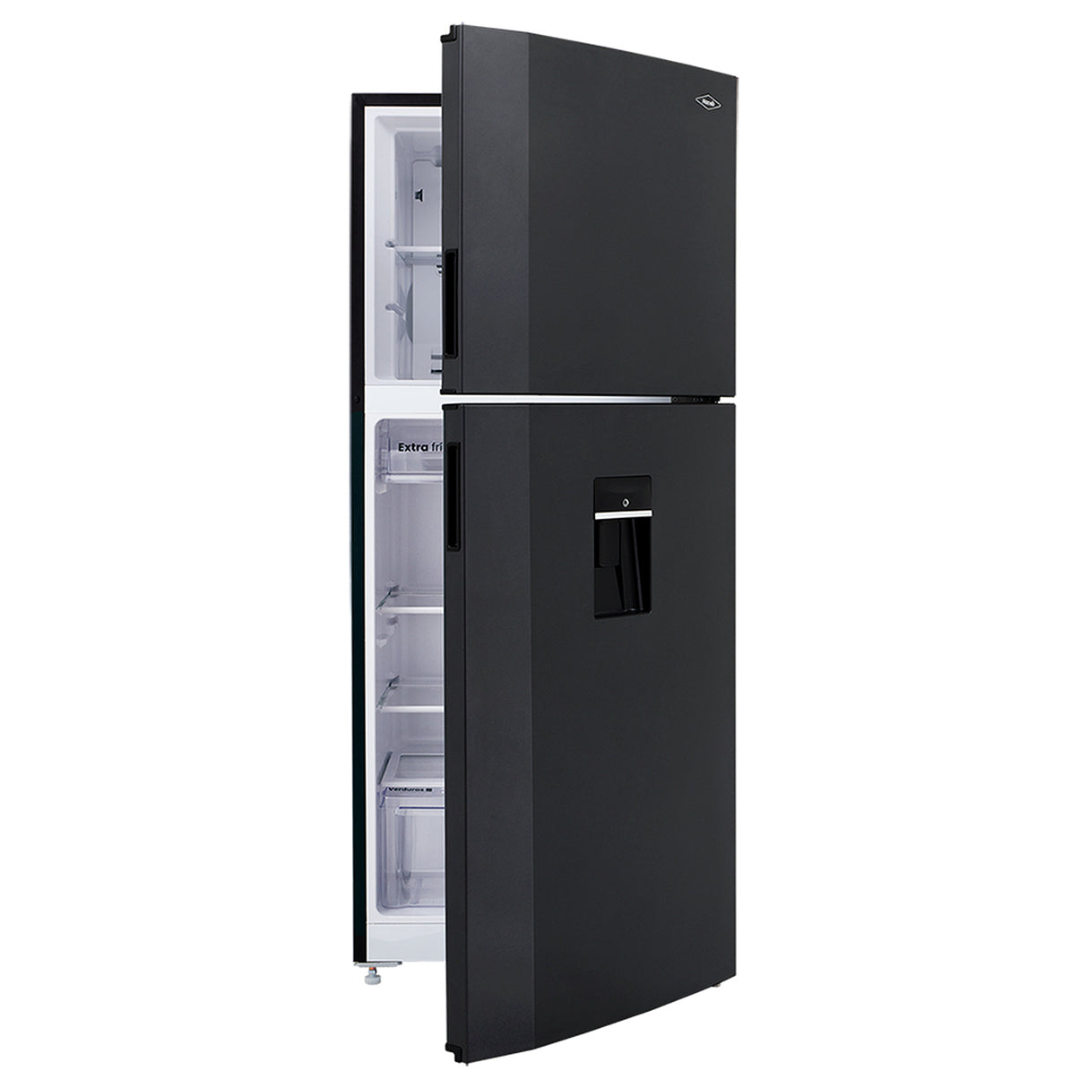 Nevera No Frost Haceb Gris Plomo 74x175.5cm De 404 Litros con Dispensador de Agua - NEVERAS | Bylmo