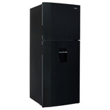 Nevera No Frost Haceb Negro Esmeralda 73.1x175.6cm De 404 Litros con Dispensador de Agua - NEVERAS | Bylmo