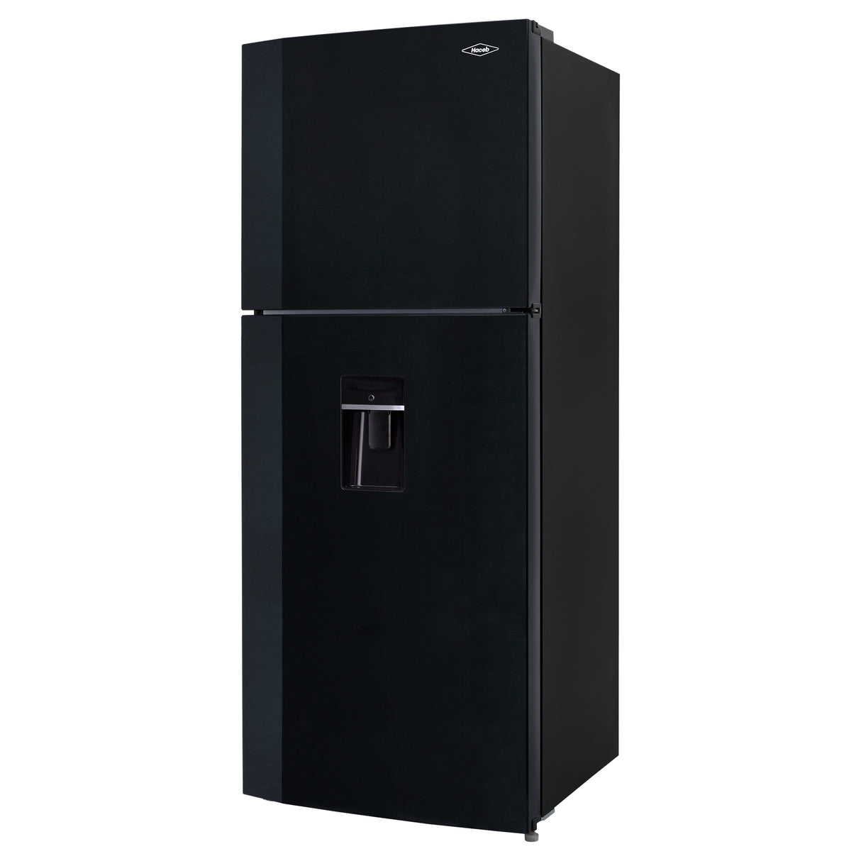 Nevera No Frost Haceb Negro Esmeralda 73.1x175.6cm De 404 Litros con Dispensador de Agua - NEVERAS | Bylmo