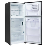 Nevera No Frost Haceb Negro Esmeralda 73.1x175.6cm De 404 Litros con Dispensador de Agua - NEVERAS | Bylmo