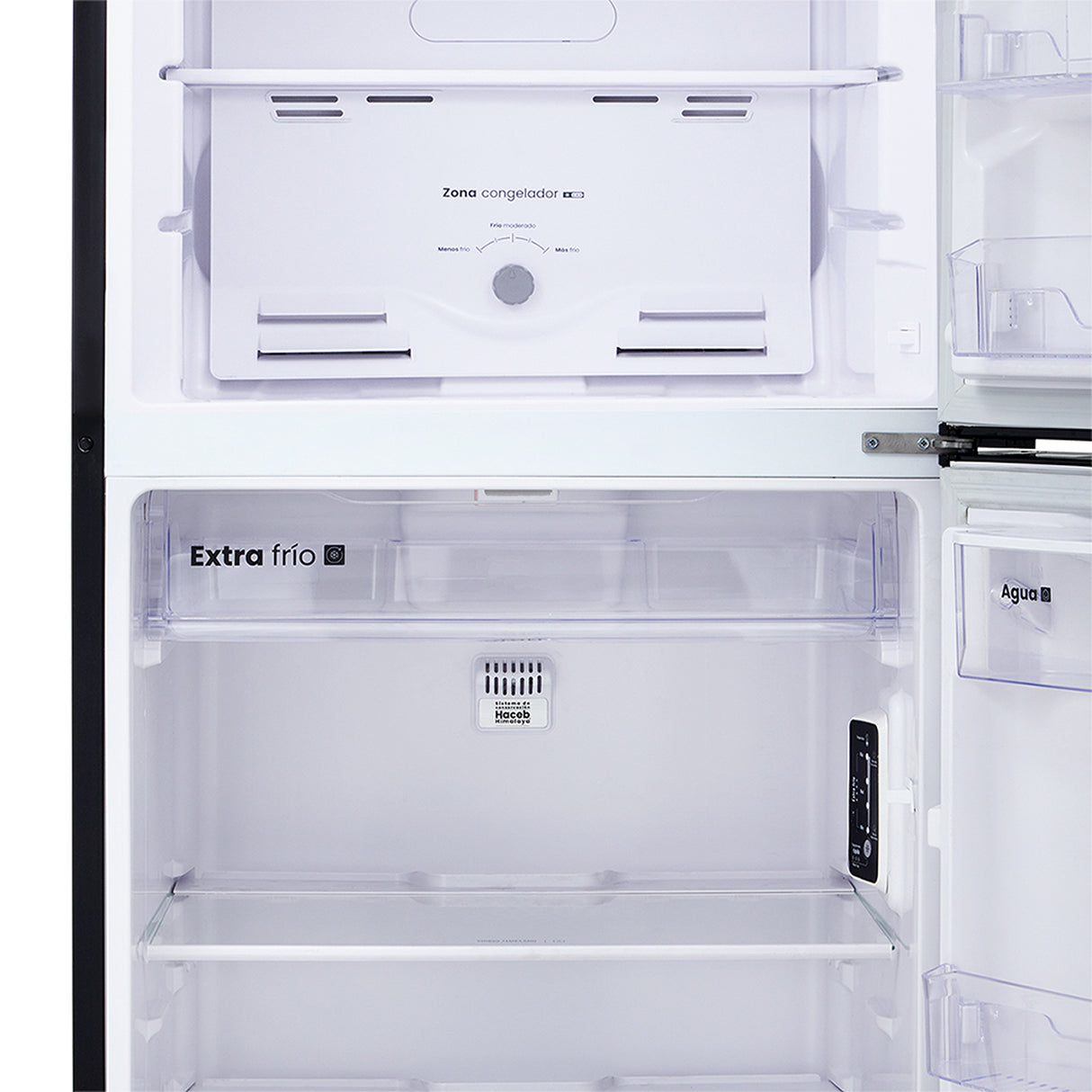 Nevera No Frost Haceb Titanio 74x175.5cm De 404 Litros con Dispensador de Agua - NEVERAS | Bylmo