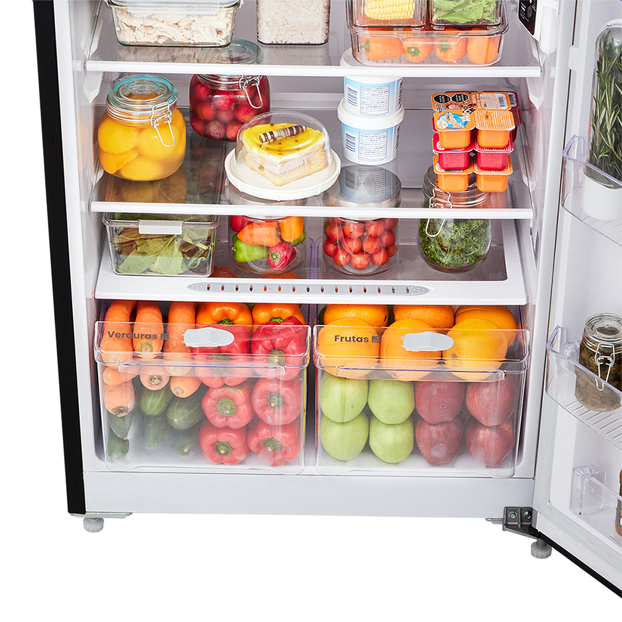Nevera No Frost Haceb Inox 74x175.5cm De 404 Litros con Dispensador de Agua - NEVERAS | Bylmo
