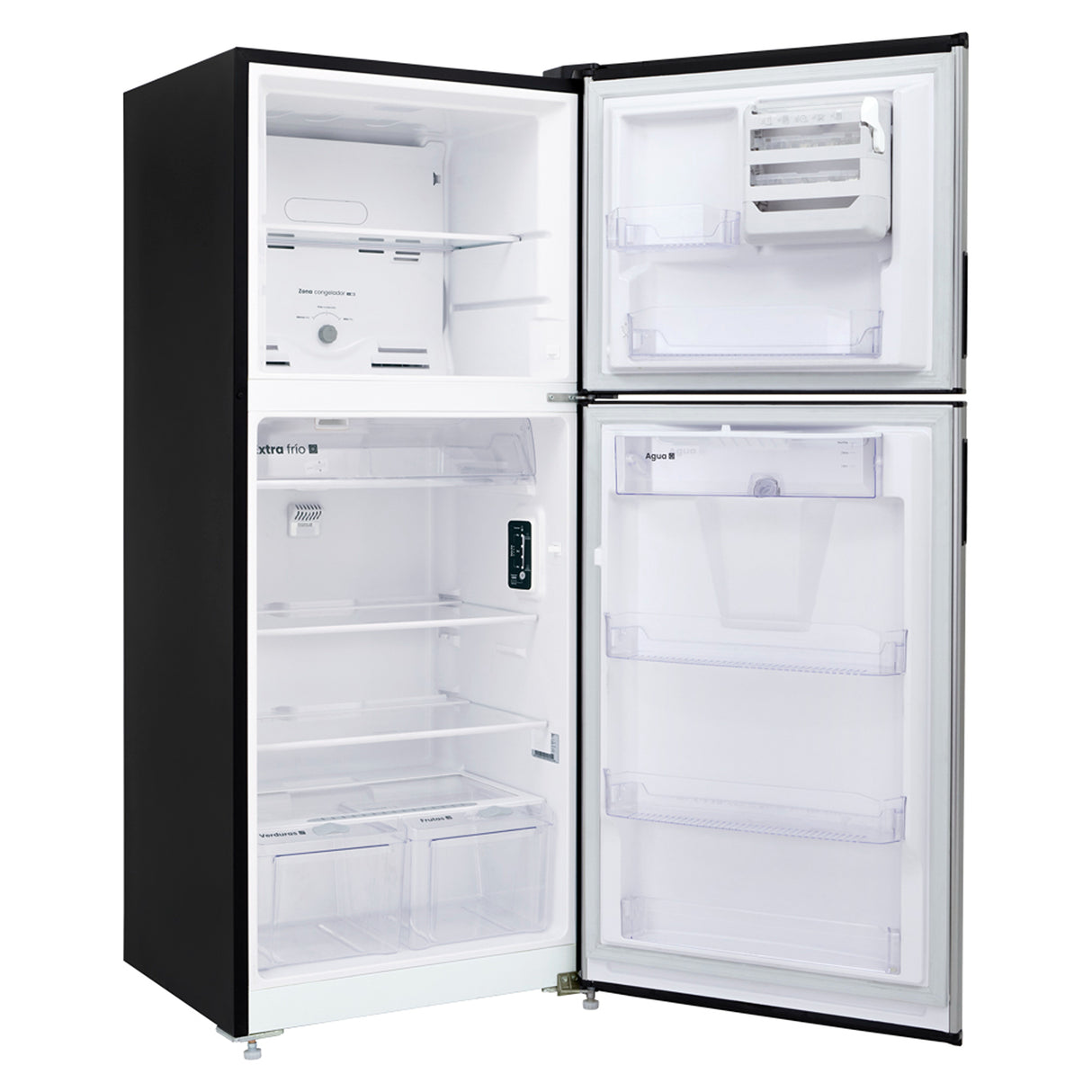 Nevera No Frost Haceb Inox 74x175.5cm De 404 Litros con Dispensador de Agua - NEVERAS | Bylmo