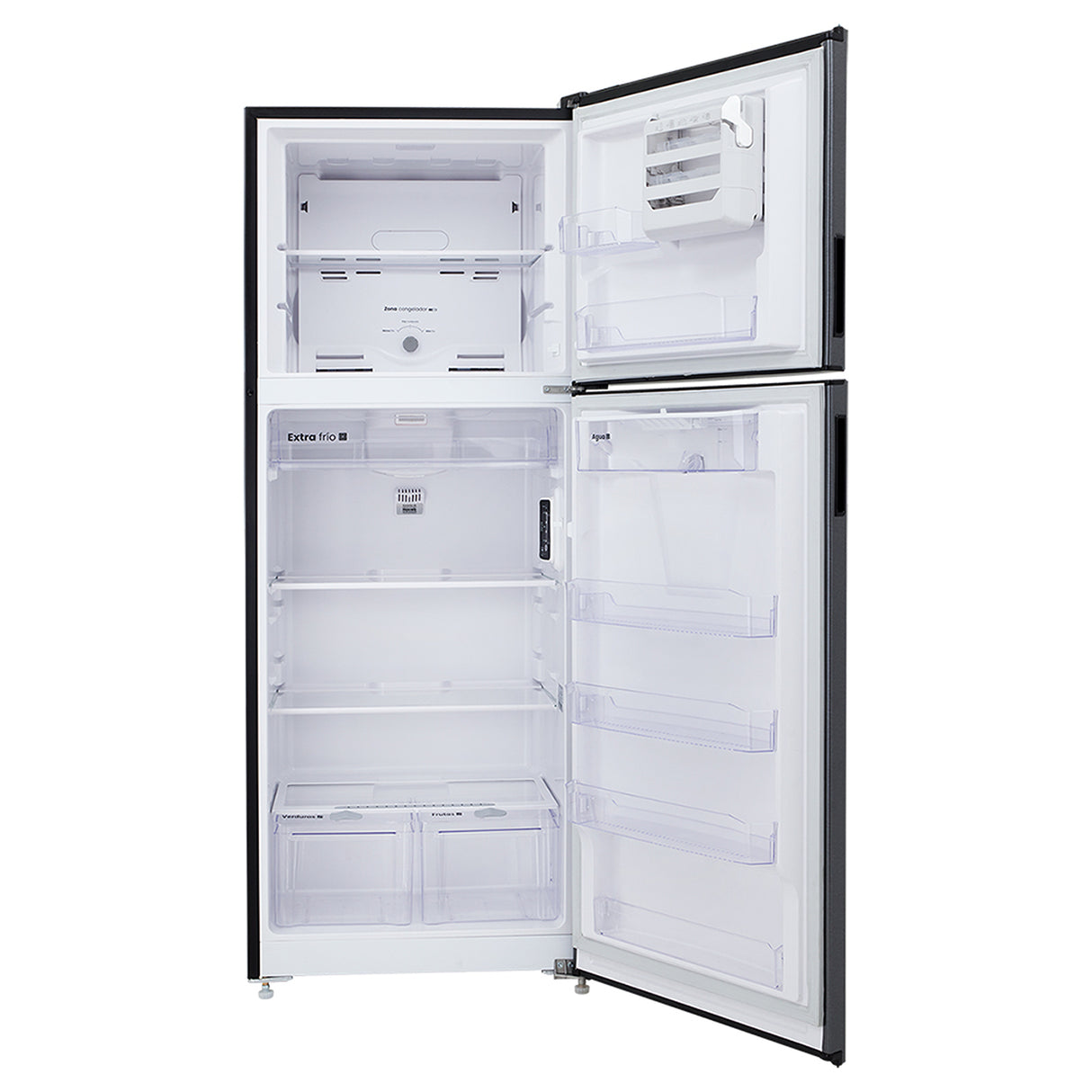 Nevera No Frost Haceb Negro Esmeralda 74x188cm De 448 Litros con Dispensador de Agua - NEVERAS | Bylmo
