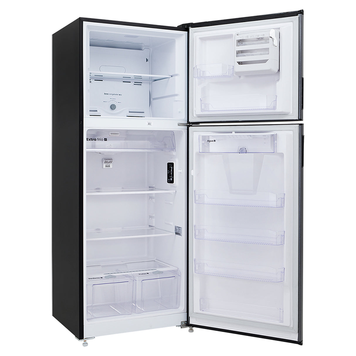 Nevera No Frost Haceb Negro Esmeralda 74x188cm De 448 Litros con Dispensador de Agua - NEVERAS | Bylmo