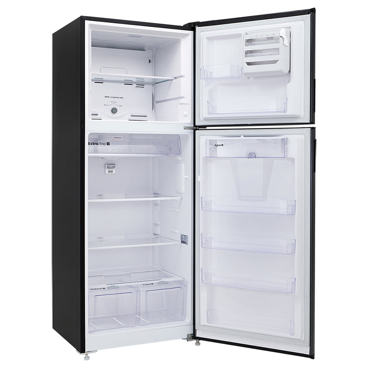 Nevera No Frost Haceb Negro Cósmico 74x188cm De 448 Litros con Dispensador de Agua - NEVERAS | Bylmo