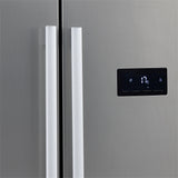Nevecón No Frost Haceb Side By Side Inox 91x177cm De 563 Litros y con Pantalla Digital - NEVERAS | Bylmo