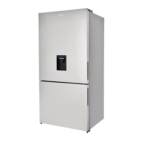 Nevecón No Frost Haceb Bottom Mount Inox 79.4x172.5cm De 543 Litros con Dispensador de Agua - NEVERAS | Bylmo