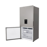 Nevecón No Frost Haceb Bottom Mount Inox 79.4x172.5cm De 543 Litros con Dispensador de Agua - NEVERAS | Bylmo