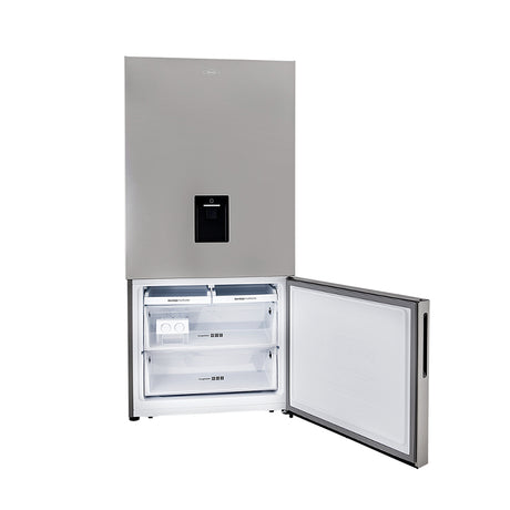 Nevecón No Frost Haceb Bottom Mount Inox 79.4x172.5cm De 543 Litros con Dispensador de Agua - NEVERAS | Bylmo